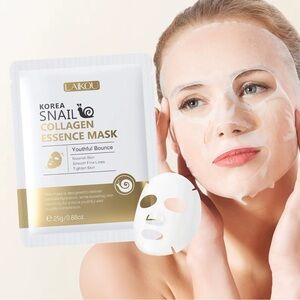 Collagen Snail Hyaluronic Acid Korean Beauty Skincare Hydrating Sheet Mask Plump